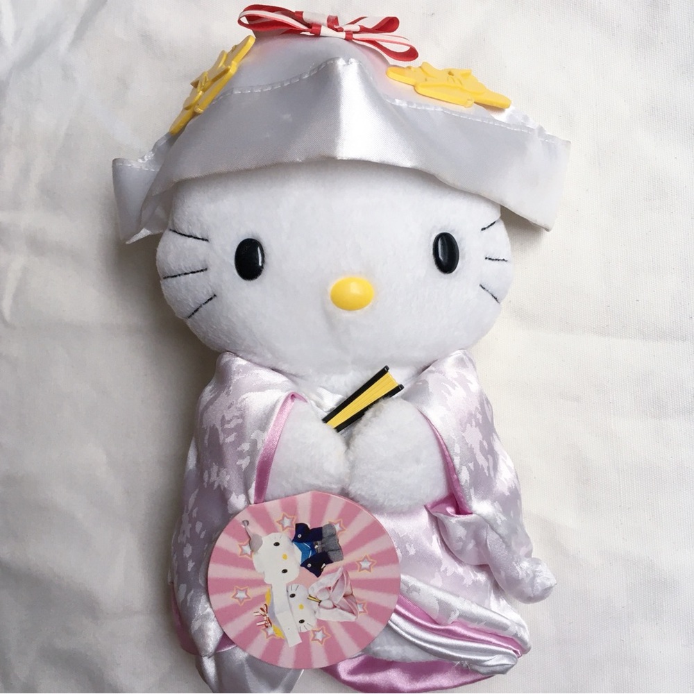 Hello Kitty x McDonald’s y2k vintage Japanese Wedding Bride Stuffed Plush Plush